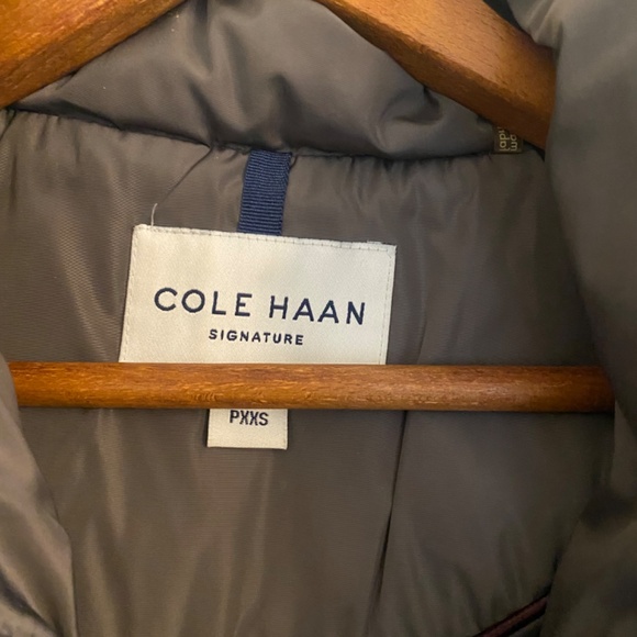 Cole Haan Petite Layered Down Puffer Coat, Size Petite XXS - Picture 15 of 16